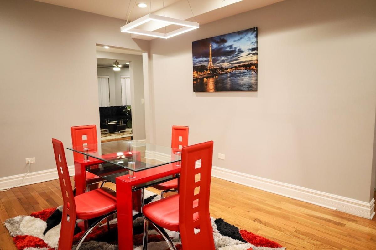Gorgeous 4Bdr In Chicago,15Mins From Dwtn Daire Dış mekan fotoğraf
