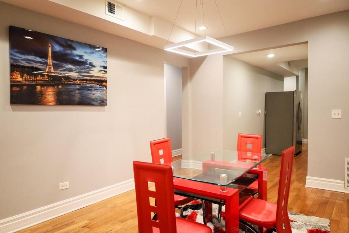 Gorgeous 4Bdr In Chicago,15Mins From Dwtn Daire Dış mekan fotoğraf