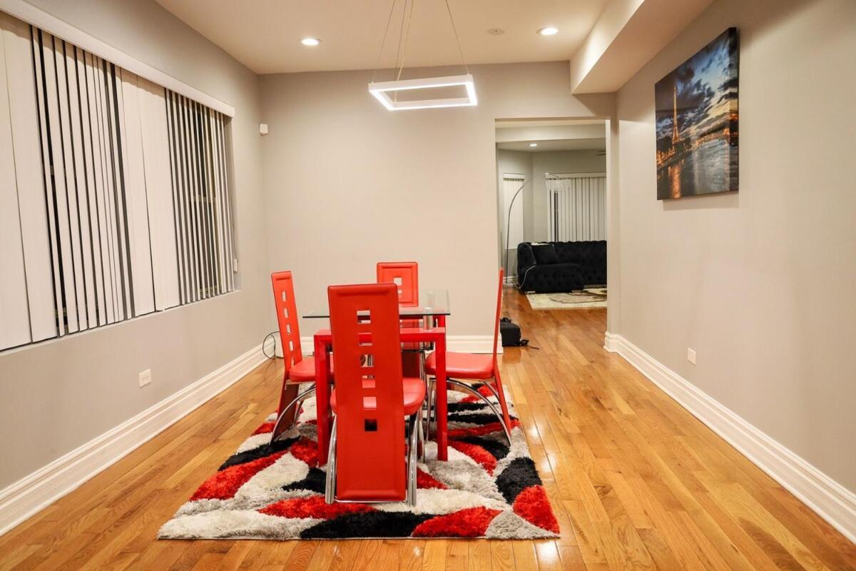 Gorgeous 4Bdr In Chicago,15Mins From Dwtn Daire Dış mekan fotoğraf