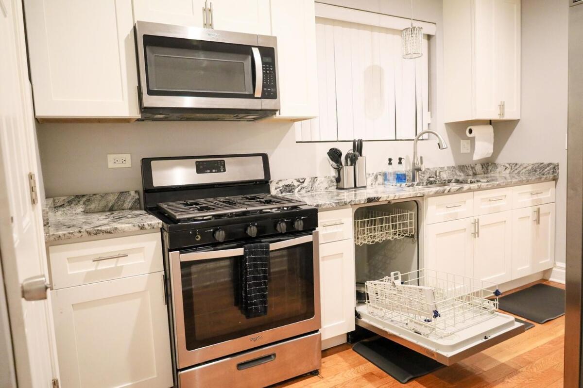 Gorgeous 4Bdr In Chicago,15Mins From Dwtn Daire Dış mekan fotoğraf