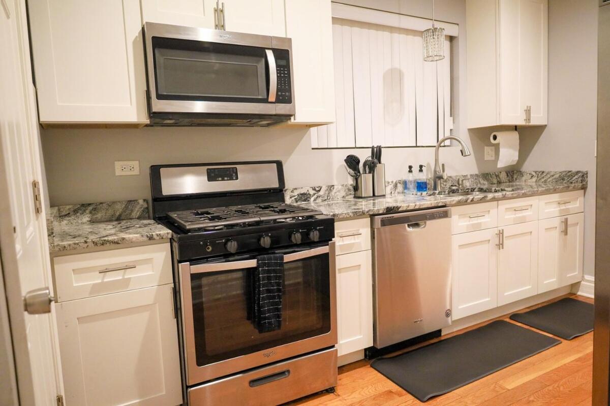 Gorgeous 4Bdr In Chicago,15Mins From Dwtn Daire Dış mekan fotoğraf
