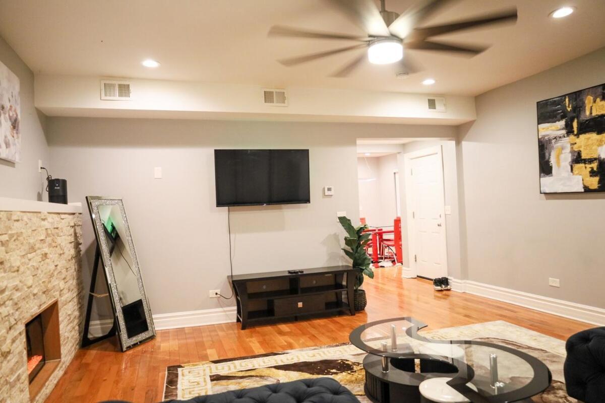 Gorgeous 4Bdr In Chicago,15Mins From Dwtn Daire Dış mekan fotoğraf