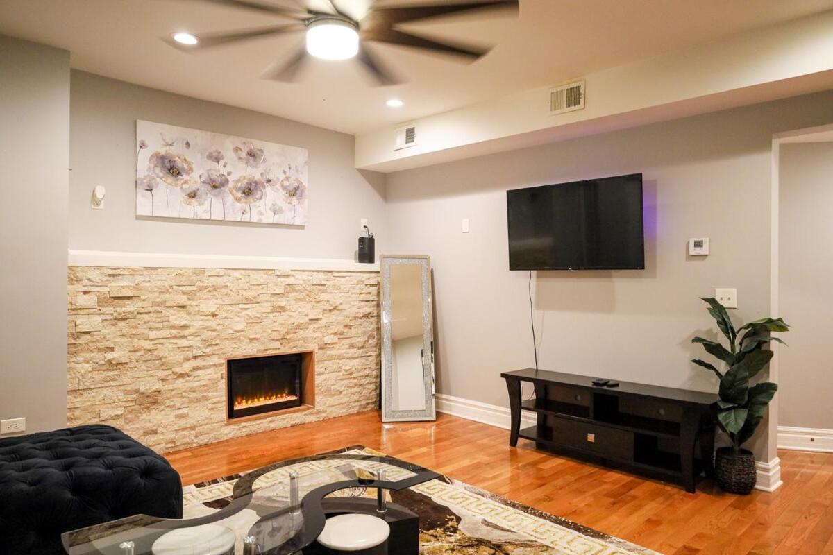 Gorgeous 4Bdr In Chicago,15Mins From Dwtn Daire Dış mekan fotoğraf